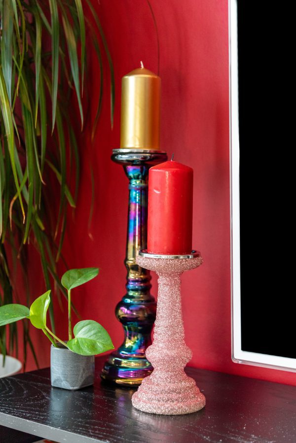 BEADS CANDLE STAND
