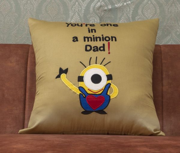 Minion Dad cushion for fathers day