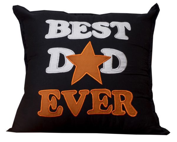 Best Dad Ever cushion. A gift for father day